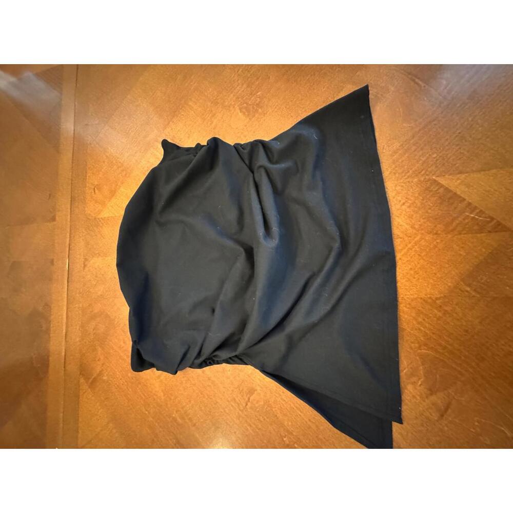 Black Strapless Women's Top